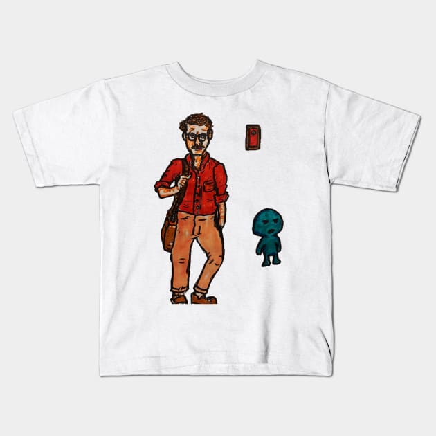 Her, spike jonze, Joaquin phoenox Kids T-Shirt by MattisMatt83